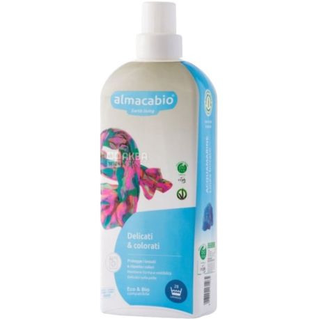 Almacabio, 1 L, Detergent for delicate and colored fabrics