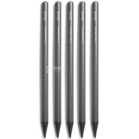 Karst, Woodless pencils, 5 шт., Карандаш серый, с графитовым корпусом