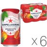 Sanpellegrino, Aranciata Rossa, pack of 6 0.33 L each, Lemonade with red orange flavor
