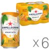 San Pellegrino, Aranciata, Упаковка 6 шт. х 0,33 л, Соковмісний сильногазований напій, Апельсин