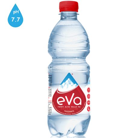 Acqua Eva, 0.5 L, Aqua Eva, Mountain water, sparkling, PET