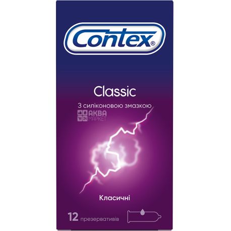 Contex, Classic, 12 pcs., Classic condoms - buy Condoms in Bila Tserkva,  water delivery AquaMarket