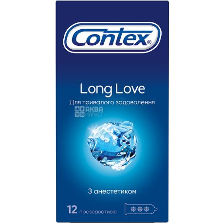 Contex Long Love, 12 pcs, Condoms