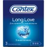 Contex, Long Love, 3 шт., Презервативы для длительного удовольствия