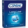 Contex, Long Love, 3 шт., Презервативы для длительного удовольствия