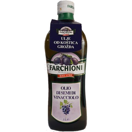 Farchioni, 1 L, Grape Seed Oil, Refined