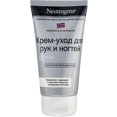 Neutrogena, 75 мл, Крем для рук и ногтей, Норвежская Формула