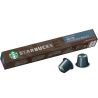 Starbucks, Decaf Espresso Roast, 10 шт., Кава мелена, в капсулах, без кофеїну, темного обсмаження
