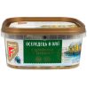 Flagman, 500 g, Herring filet slices in oil with aromatic herbs