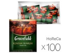 Greenfield, Kenyan Sunrise, 100 пак., Чай Гринфилд, Кениан Санрайз ...