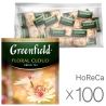 Greenfield, Floral Cloud, 100 пакетиків, Чай зелений, Абрикос-бузина, ХоРеКа