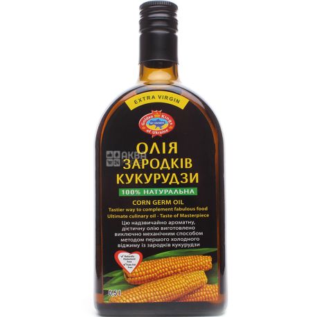 Golden Kings of Ukraine, 350 мл, Масло зародков кукурузы, нерафинированное