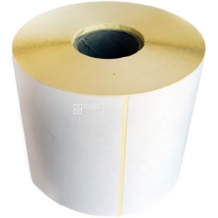 Етикетка  самоклеюча, на гільзі, термо, 58х60 мм, 460 шт., у рулоні