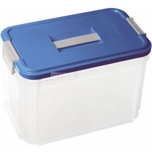 Curver, 14 л, Контейнер з ручкою і кришкою для зберігання, пластик, в асортименті