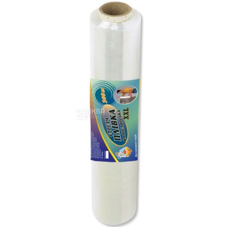 Промтус, 300 м х 50 см, стретч-пленка, Канцелярская, XXL