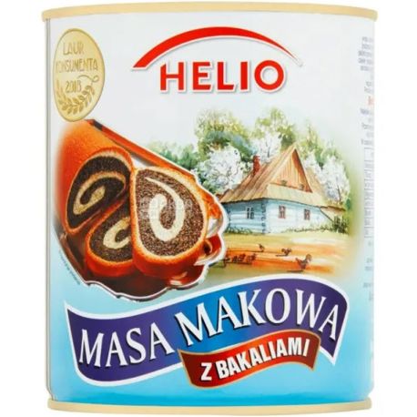 Helio, 850 g, Poppy seed, can