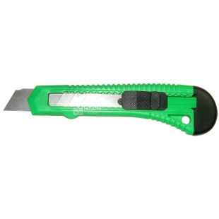 Klerk, 18 мм, Ніж канцелярський з прогумованою вставкою