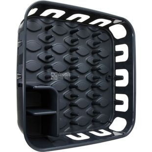 Curver, Essential, Сушилка для посуды, 390 х 390 х 100 мм, графит
