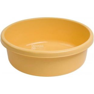 Curver, Lux, 6 л, Миска кругла, пластикова, бежева