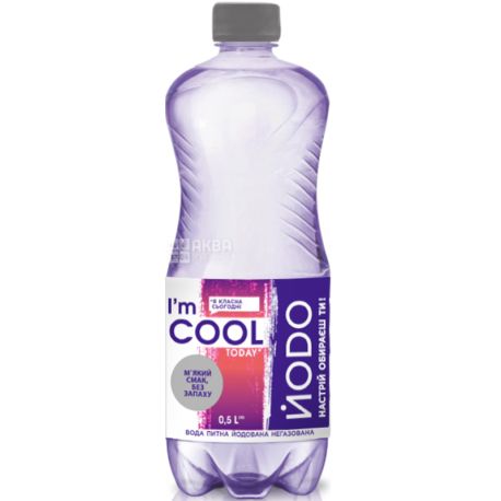 YODO, 0,5 l, Mineral water, iodinated, non-carbonated