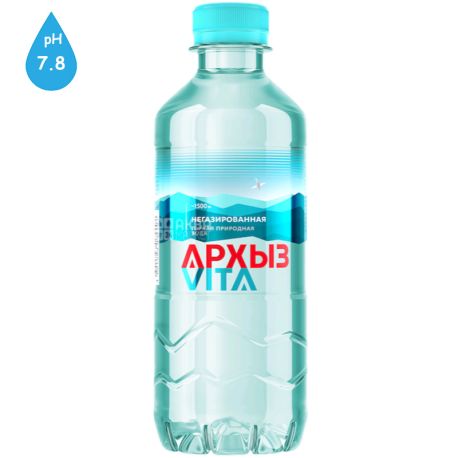 Arkhyz, Non-carbonated mineral water, 0.5 L, PET, PAT