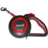 AnimAll Reflector, 5 м, Повідок-рулетка, розмір L, до 50 кг, червоно-чорний