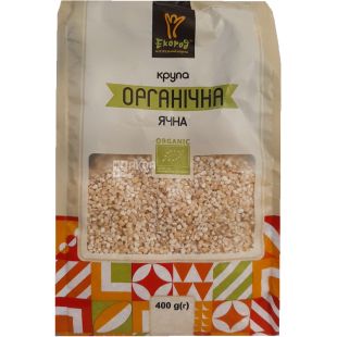 Экород, Крупа ячневая, органическая, 0,4 кг