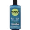 Syoss, Pure Fresh, 440 мл, Міцелярний шампунь для нормального і тонкого волосся