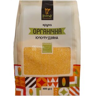 Екород, 400 г, Крупа кукурудзяна, органічна