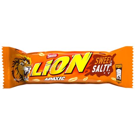 Lion, 40 g, Chocolate bar, Peanuts