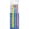 Curaprox 5460 Ultra soft, Set of chisel brushes, ultra soft, 3 pcs., Assorted