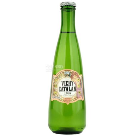 Vichy Catalan 1881, 0,33 л, Вода термальная, природной газации, стекло