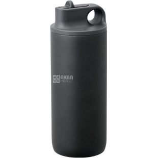 Kinto, Active, Бутылка для воды, черная, 600 мл