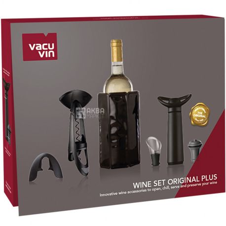 Vacu Vin, Original Plus, Подарунковий набір аксесуарів для вина