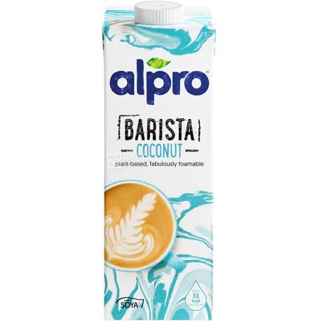 Alpro, Barista Coconut, 1 л, Алпро Бариста, Кокосовое молоко