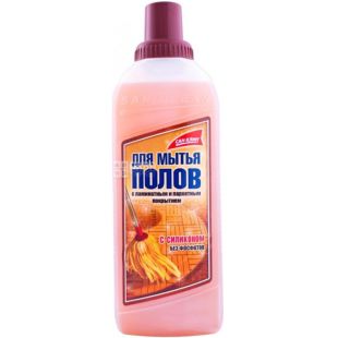 San Clean, 1000 мл, Засіб для миття паркету і ламінату з силіконом