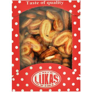 Lucas, 800 г, Лукас, Печиво листкове, Вушка