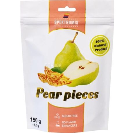 Slices of pear, dried, 100 g, TM Spektrumix