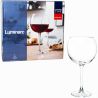 Luminarc, Burgundy, 650 мл х 4 шт., Люмінарк, Набір келихів для дегустації для вина, скло