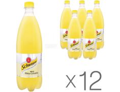 Schweppes, Pina Colada, Упаковка 12 шт. х 1 л, Швепс, Напій ...