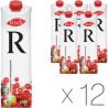 Rich, Упаковка 12 шт. по 1 л, Рич, Клюквенно-виноградный, Морс натуральный