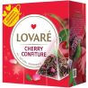 Lovare, Cherry Confiture, 15 пак х 2 г, Чай Ловара, Вишневий конфітюр, чорний і зелений 