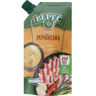 Верес, 120 г, Гірчиця міцна Українська 