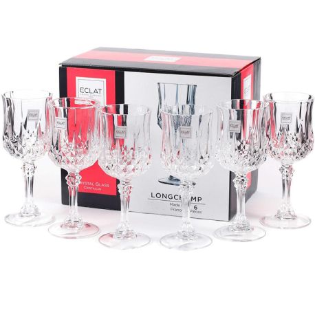 Eclat Longchamp, 60 ml х 6 pcs., Set of shot glasses, glass