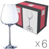 Eclat Wine Emotions, 350 мл x 6 шт, Еклат, Набір келихів для червоного вина, кришталь