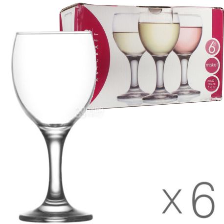 Set of glasses Misket for white wine, 170 ml, 6 pcs.