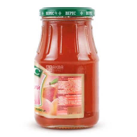 Верес, 400 г, джем, персиковый