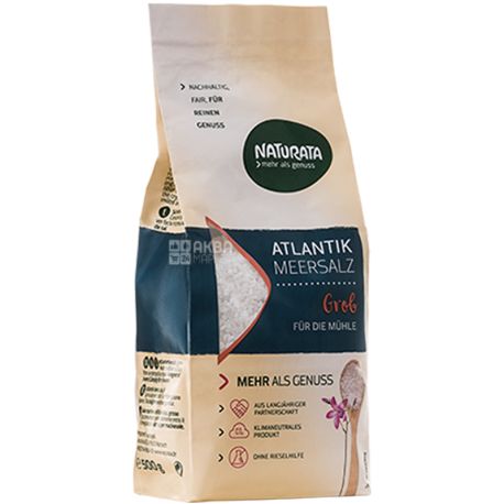 Naturata, Atlantic salt, large, 500 g