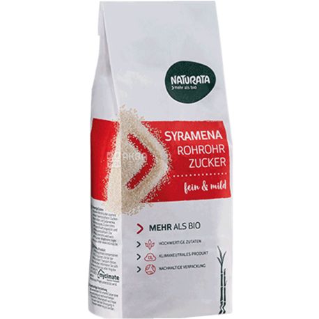 Naturata, Siramena Cane Sugar Organic, 500 g