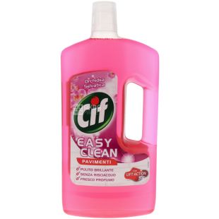 Cif, Цветочная свежесть, 1 л, Средство для чистки пола и стен, универсальное, ПЭТ 